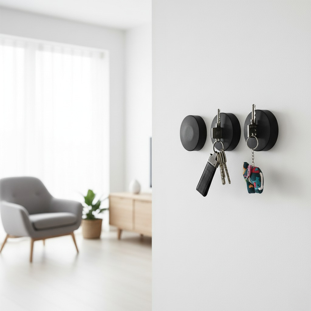 Magnetischer Schlüsselhalter 'Una' (3-teilig)