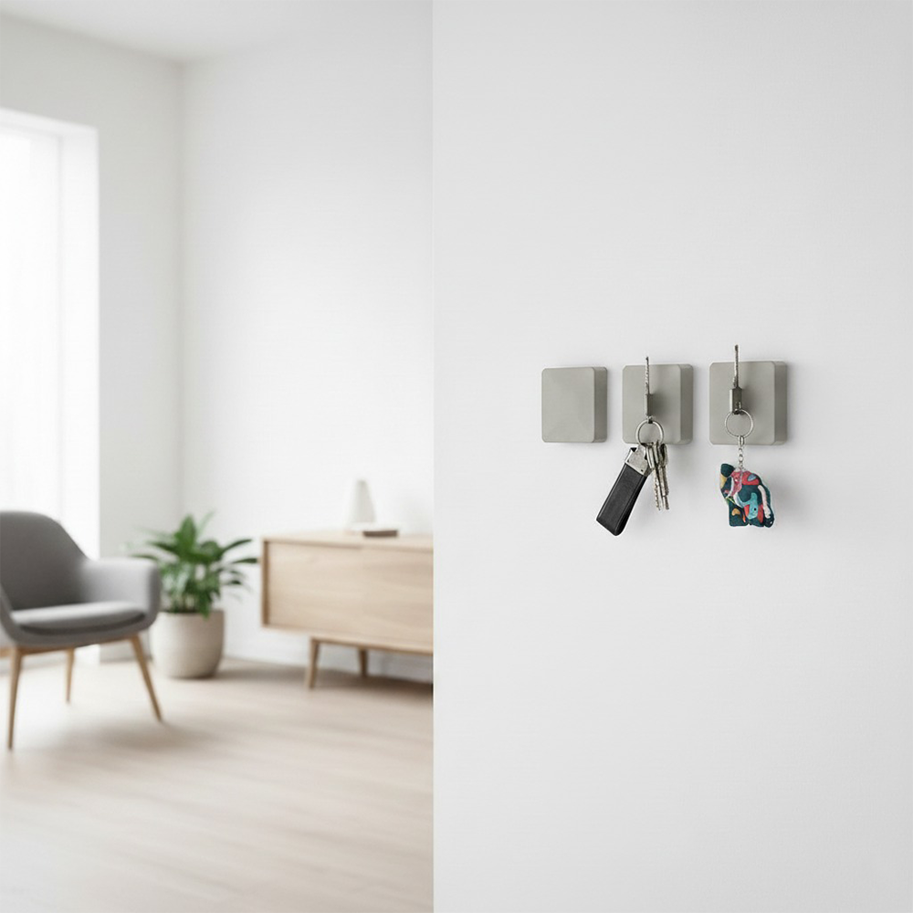Magnetischer Schlüsselhalter 'Una' (3-teilig)
