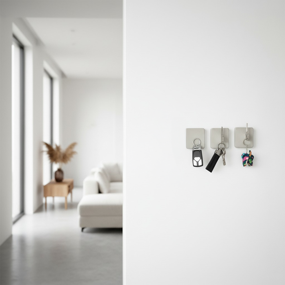 Magnetischer Schlüsselhalter 'Una' (3-teilig)