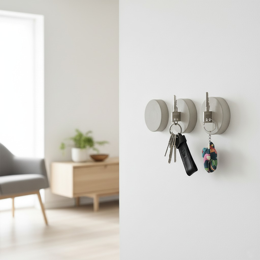 Magnetischer Schlüsselhalter 'Una' (3-teilig)