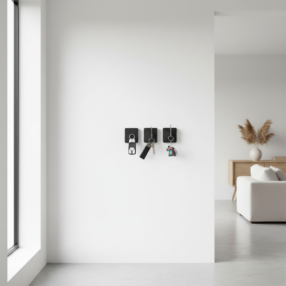 Magnetischer Schlüsselhalter 'Una' (3-teilig)