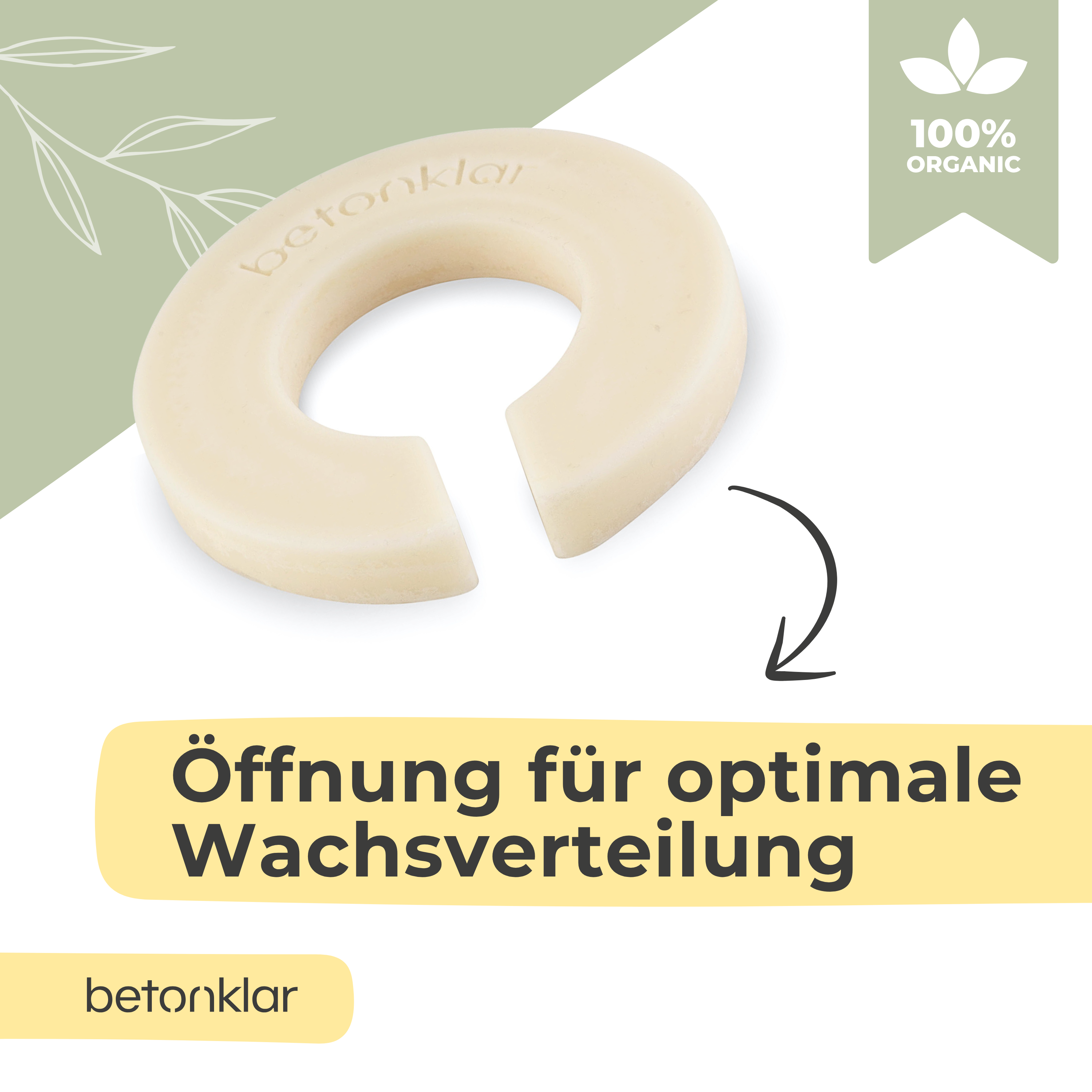 Bio Soja Wachsringe (zum Nachfüllen)