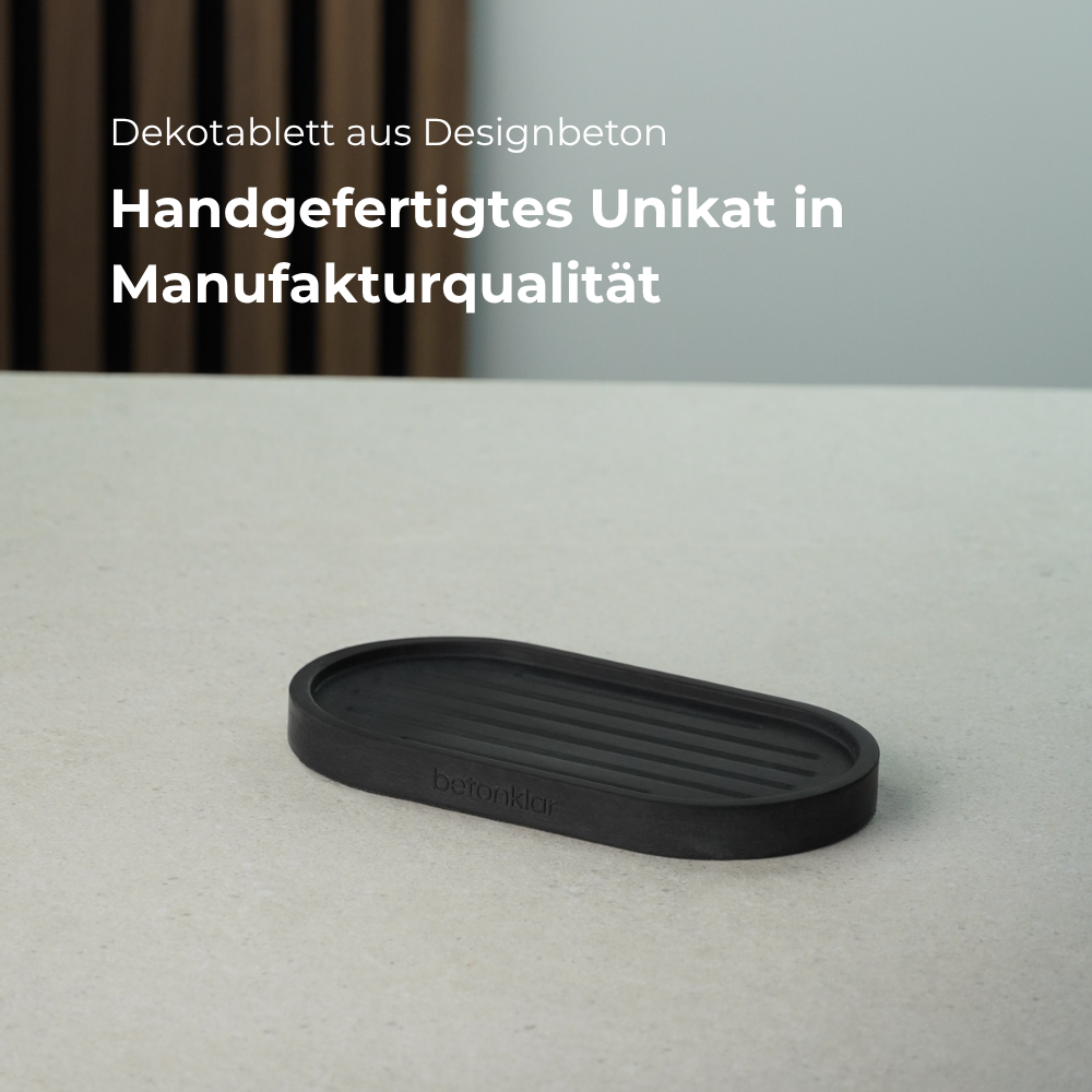 Seifenspenderset mit Dekotablett 'Ina' (3-teilig)