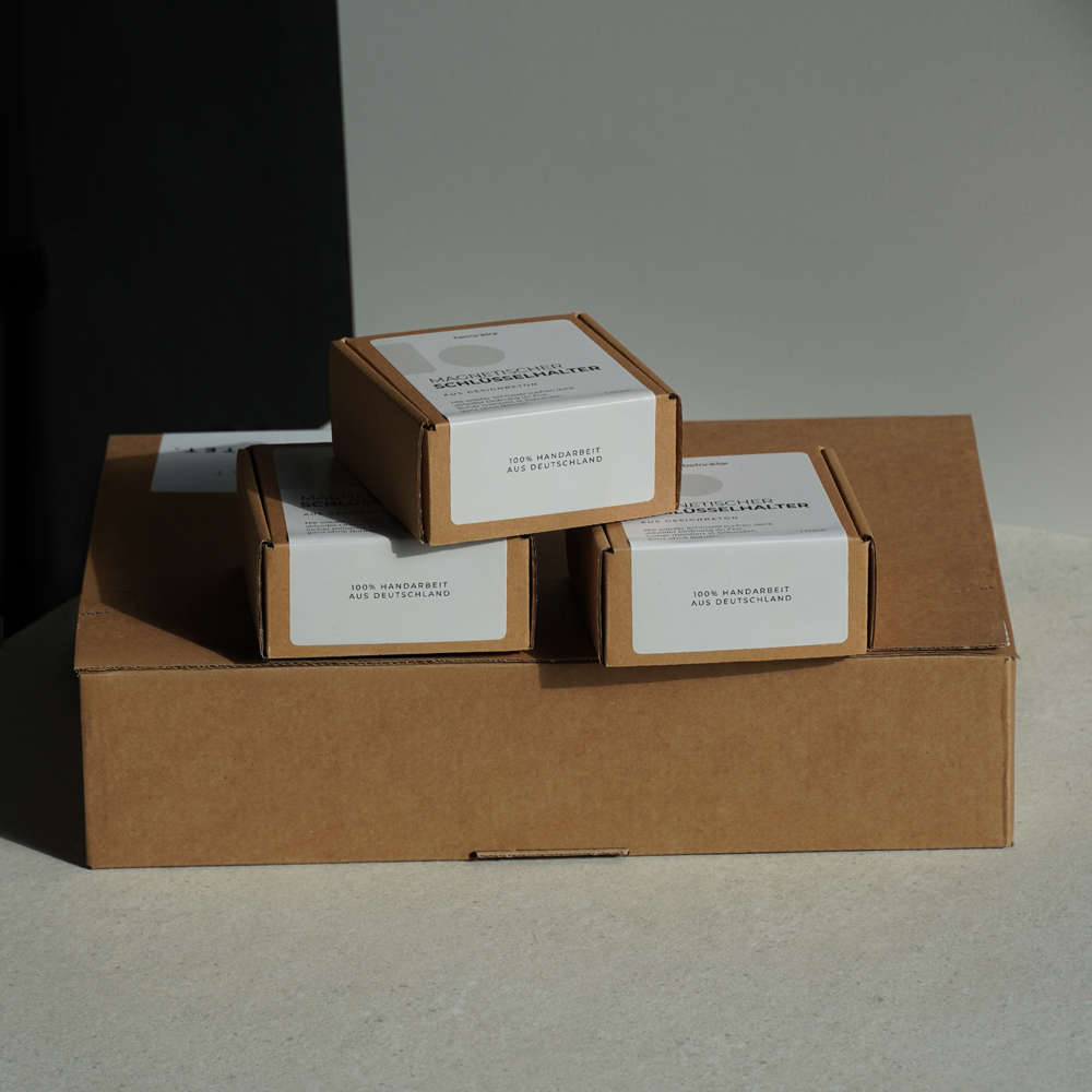 Magnetischer Schlüsselhalter 'Una' (3-teilig)