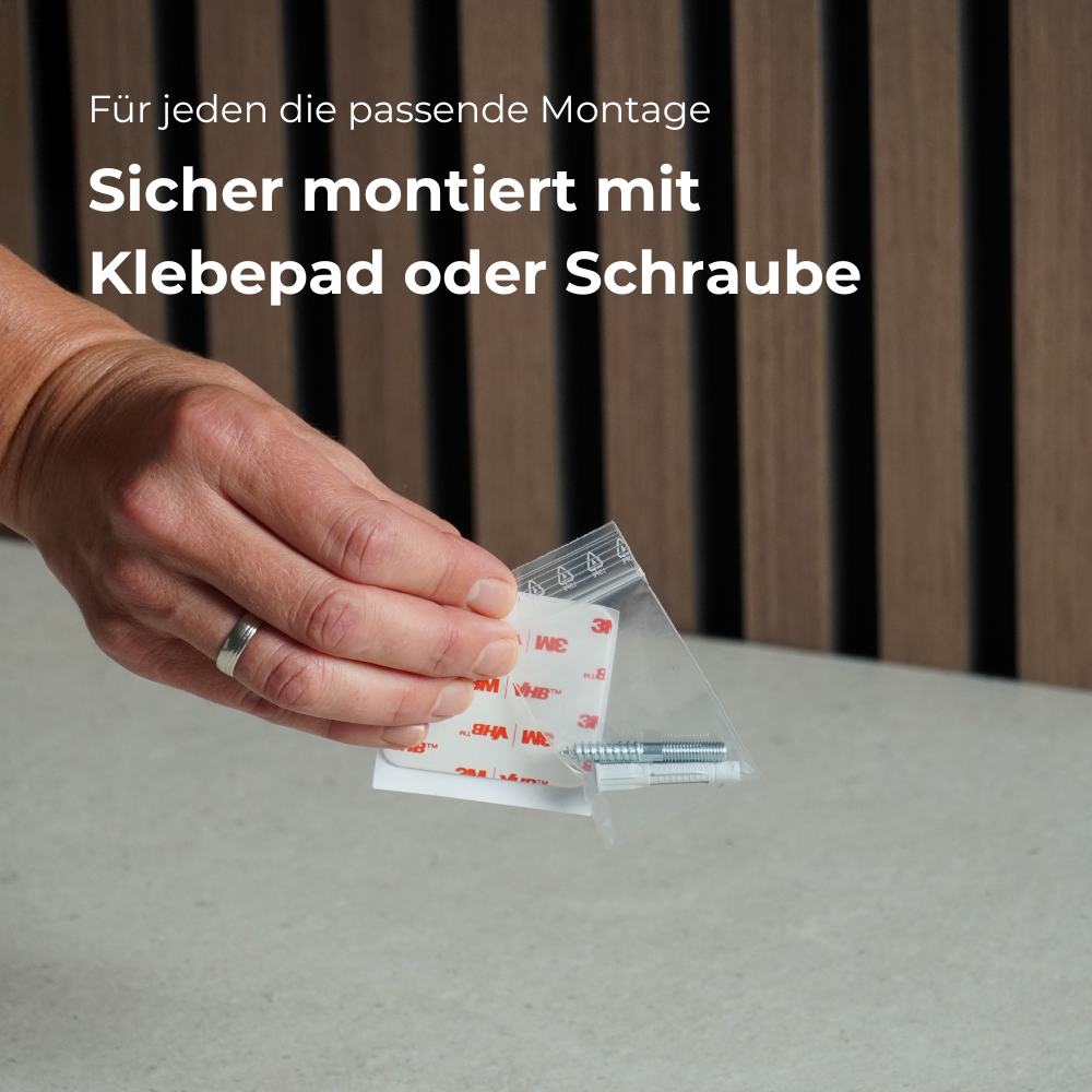 Magnetischer Schlüsselhalter 'Una' (3-teilig)